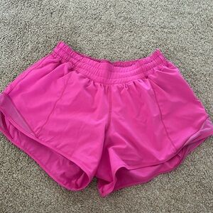 LULU hotty hot sonic pink shorts